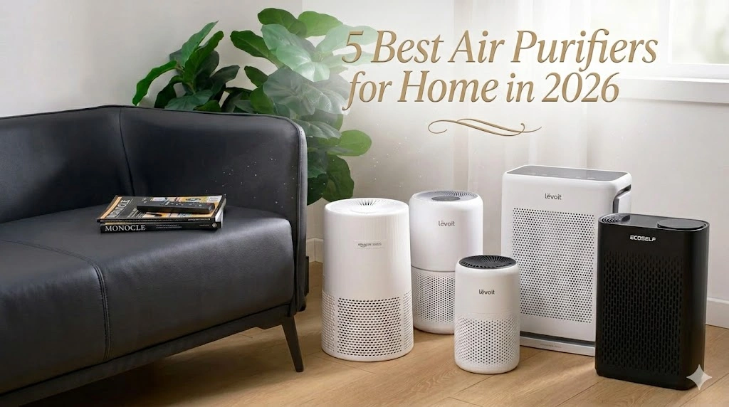 5 Best Air Purifiers for Home in 2026