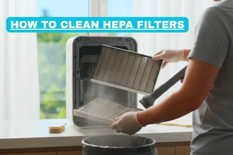 How to Clean Air Purifier HEPA Filters at Home (2026 Guide)