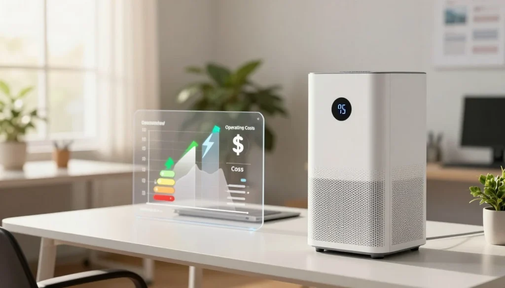 air purifier operating costs