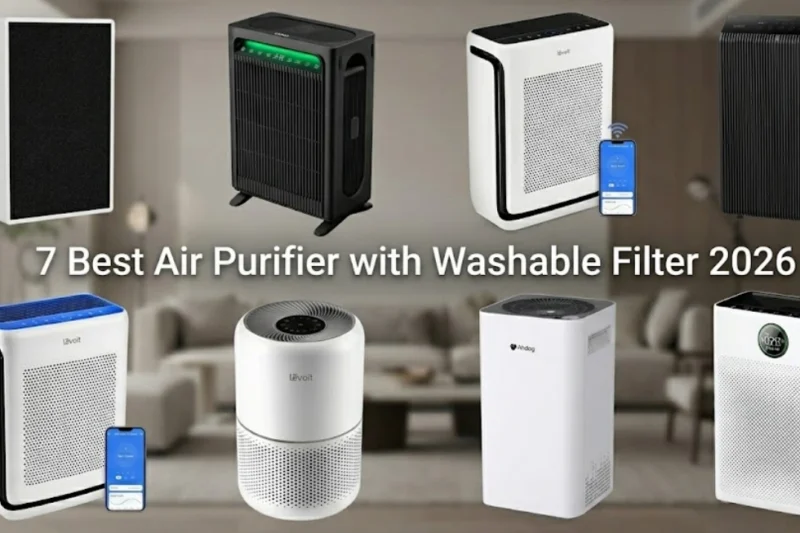 7 Best Air Purifier with Washable Filter in 2026