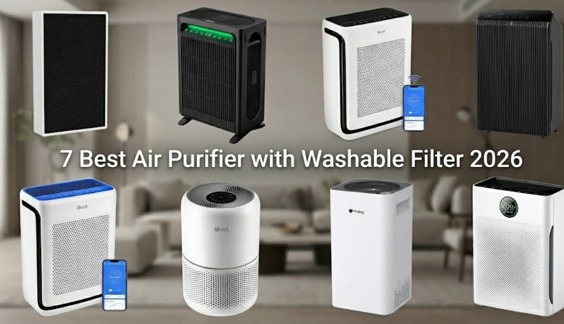 7 Best Air Purifier with Washable Filter in 2026