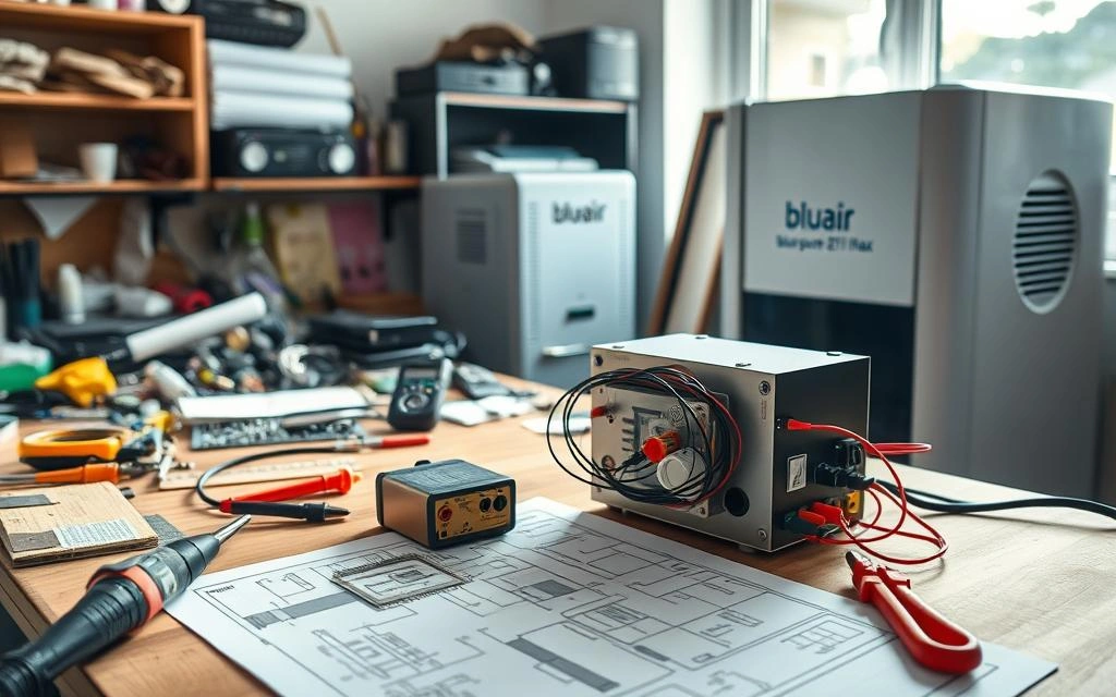 diy ozone generator construction workspace setup