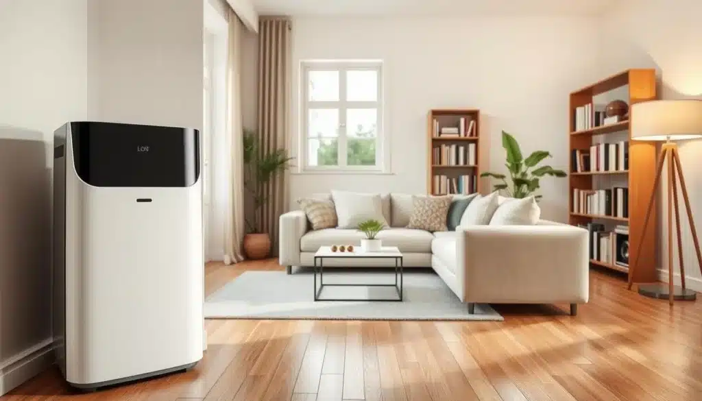 room air purifier positioning
