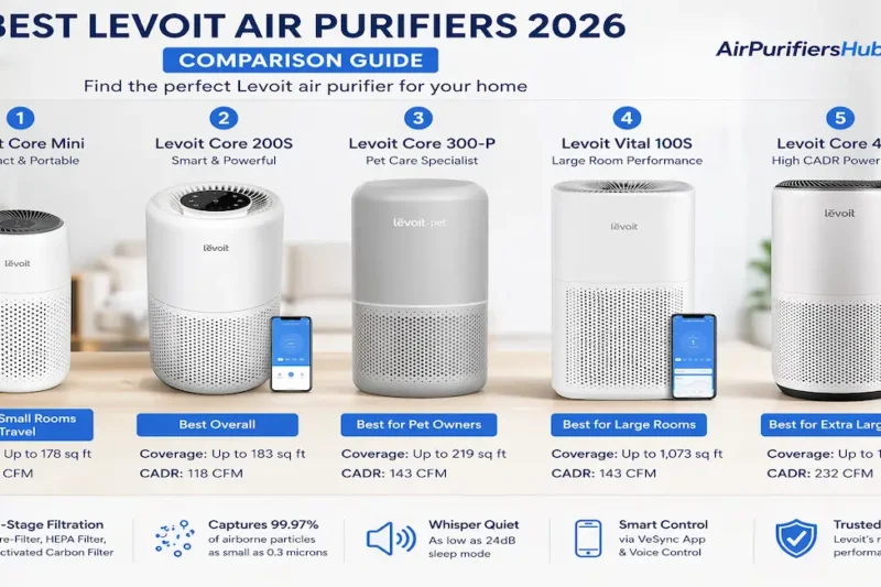 Best Levoit Air Purifiers in 2026: Full Model Comparison